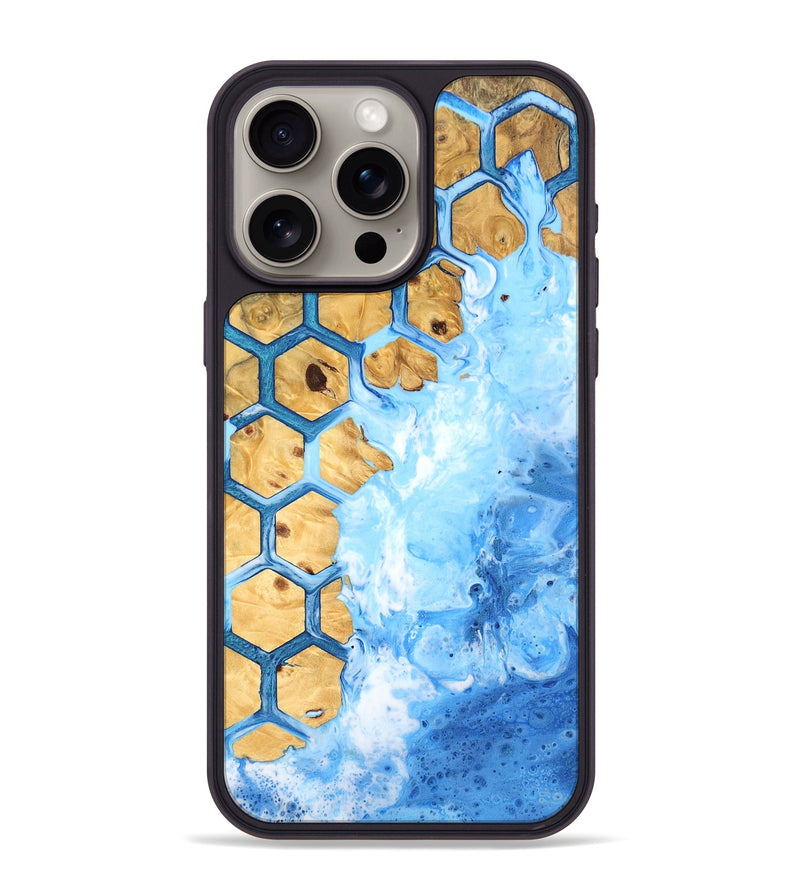 iPhone 15 Pro Max Wood Phone Case - Britany (Fusion, 747114)