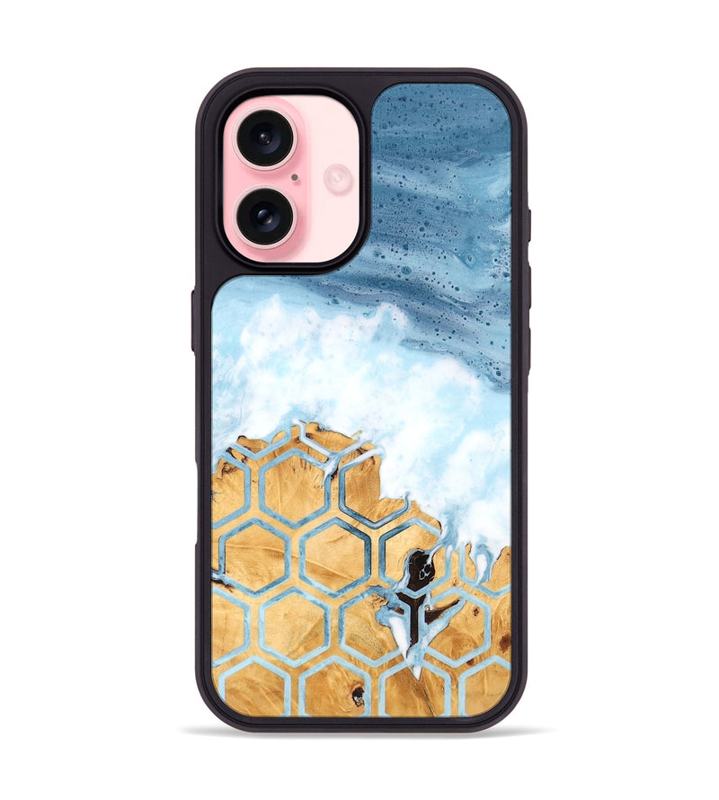 iPhone 16 Wood Phone Case - Nicolas (Fusion, 747124)