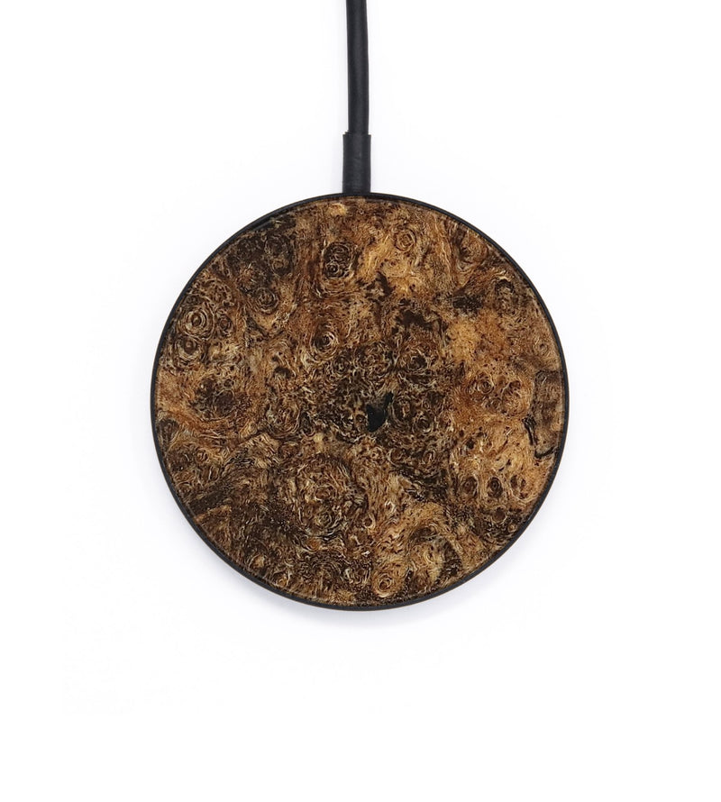 Circle Wood Wireless Charger - Saniyah (Wood Burl, 747304)