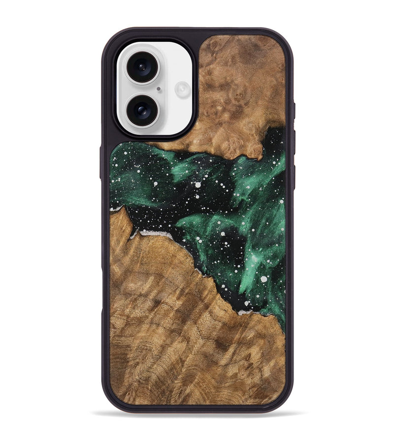 iPhone 16 Plus Wood Phone Case - Roberto (Cosmos, 747357)
