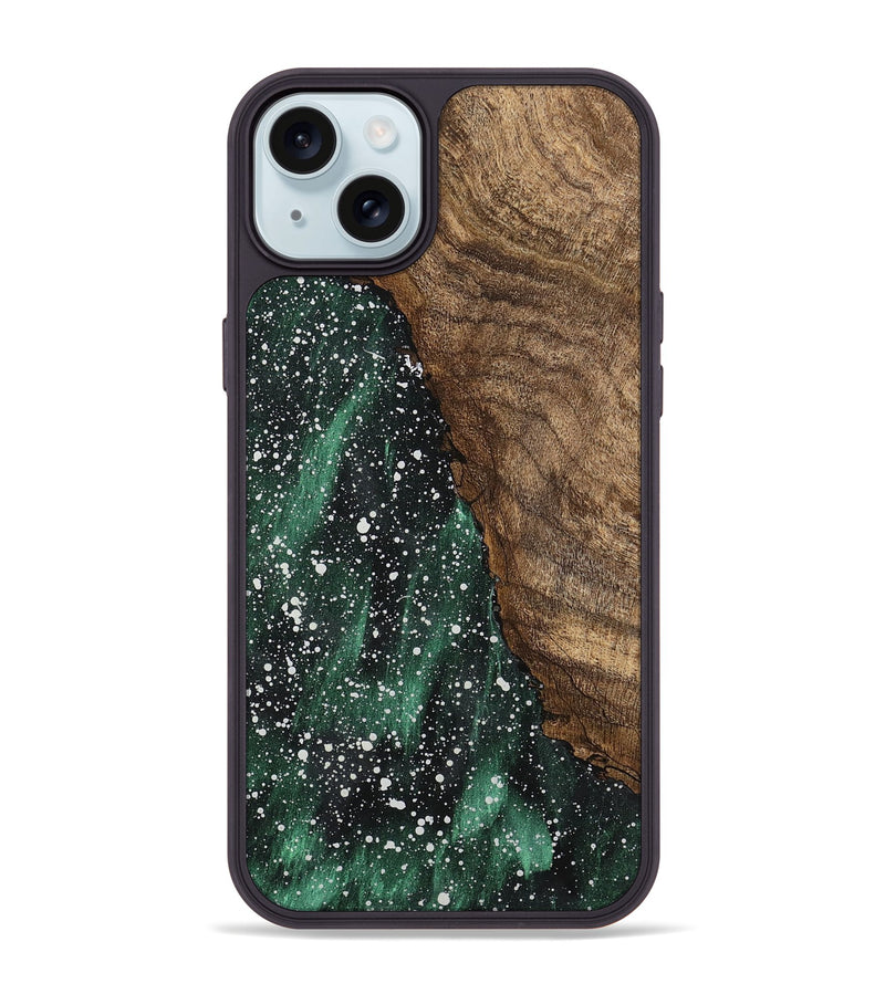 iPhone 15 Plus Wood Phone Case - Jimmie (Cosmos, 747406)