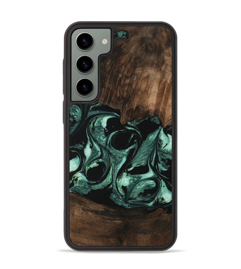 Galaxy S23 Plus Wood Phone Case - Russ (Green, 747412)