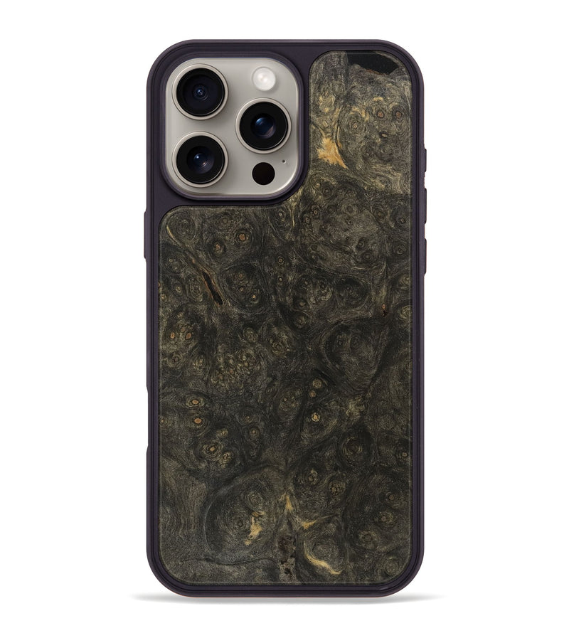 iPhone 16 Pro Max Wood Phone Case - Glenda (Wood Burl, 747447)