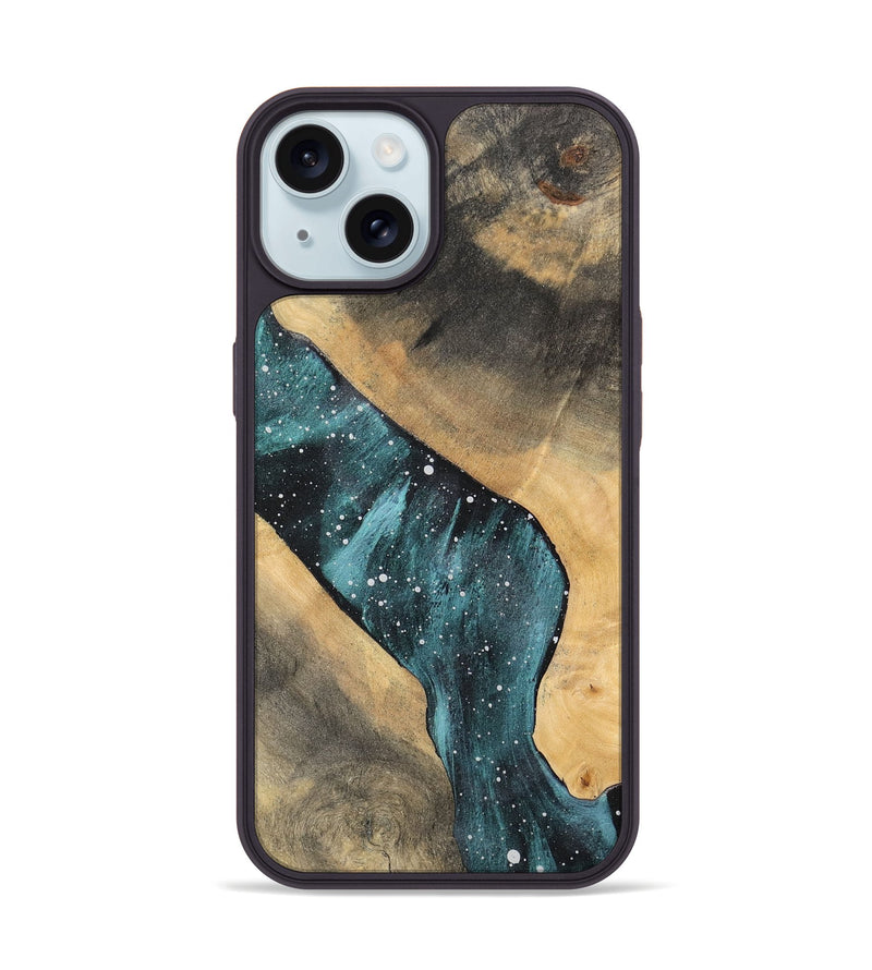 iPhone 15 Wood Phone Case - Rowland (Cosmos, 747455)