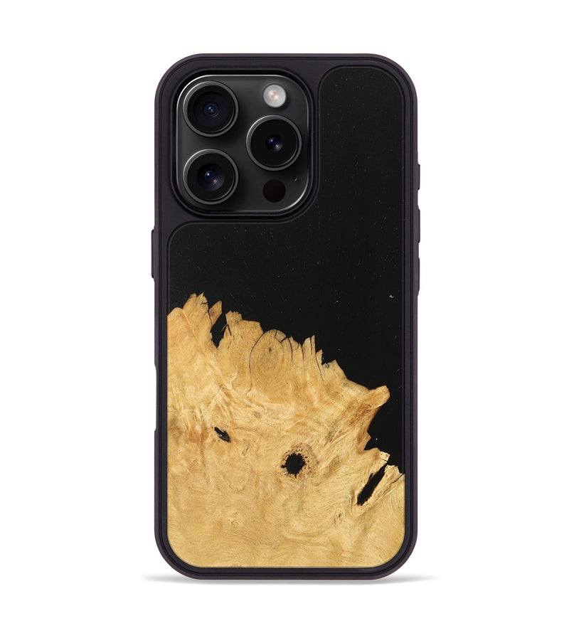 iPhone 16 Pro Wood Phone Case - Tena (Wood Burl, 747463)