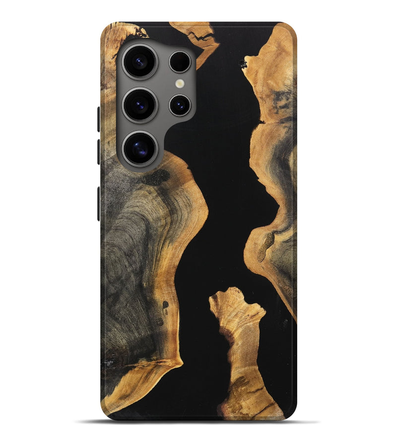Galaxy S25 Ultra Wood Live Edge Phone Case - Amina (Wood Burl, 747489)