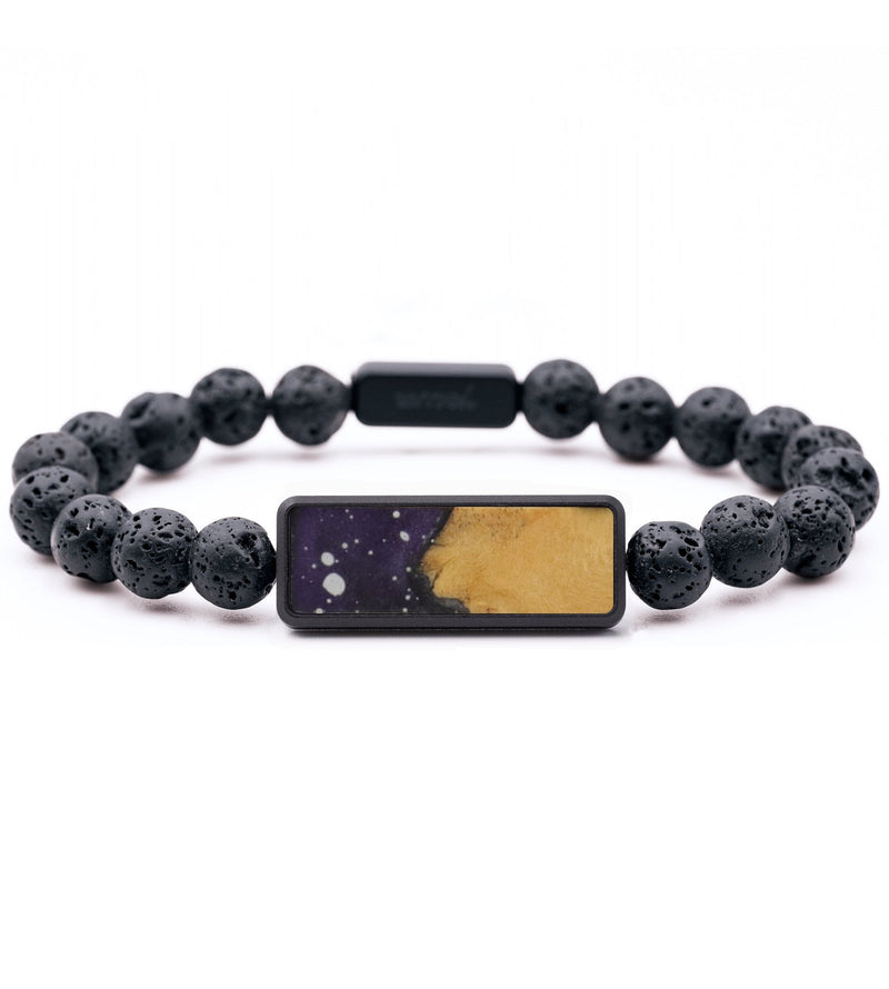 Lava Bead Wood Bracelet - Frank (Cosmos, 747536)