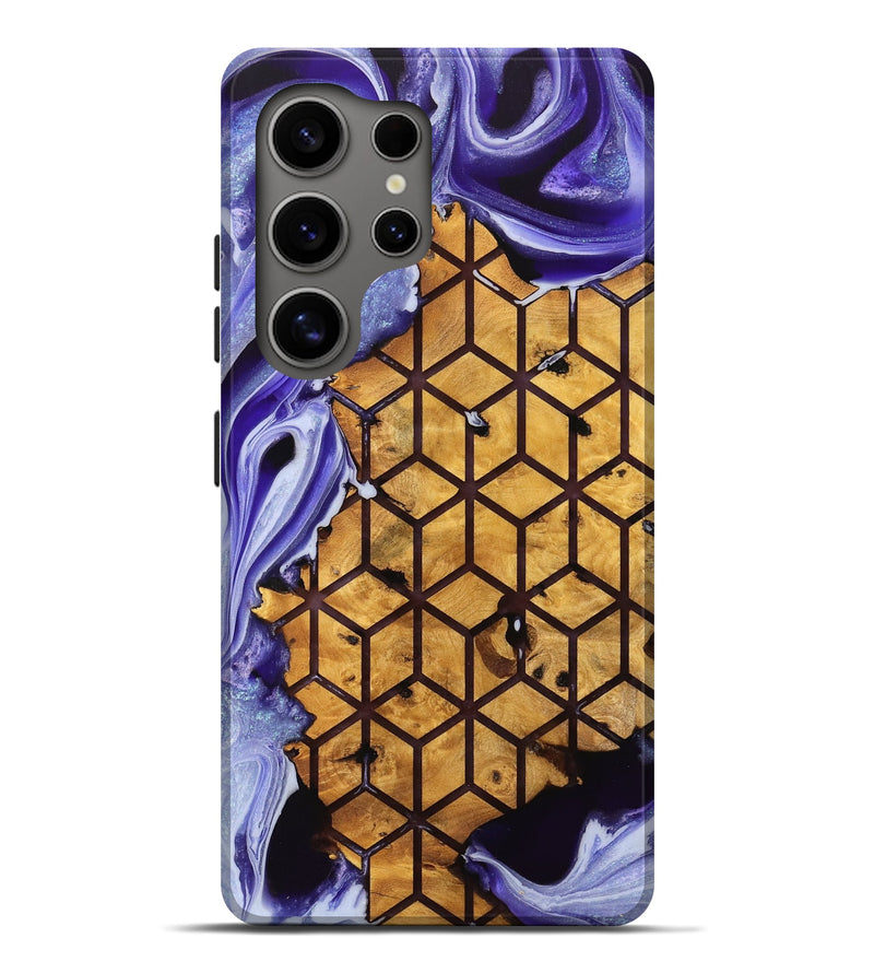 Galaxy S25 Ultra Wood Live Edge Phone Case - Nira (Pattern, 747562)