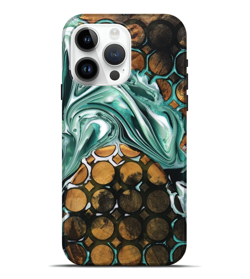 iPhone 15 Pro Max Wood Live Edge Phone Case - Monte (Pattern, 747568)