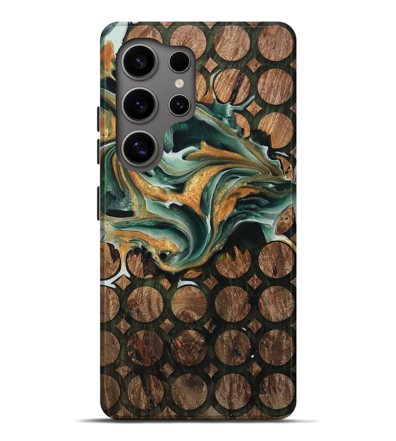 Galaxy S25 Ultra Wood Live Edge Phone Case - Jerald (Pattern, 747569)