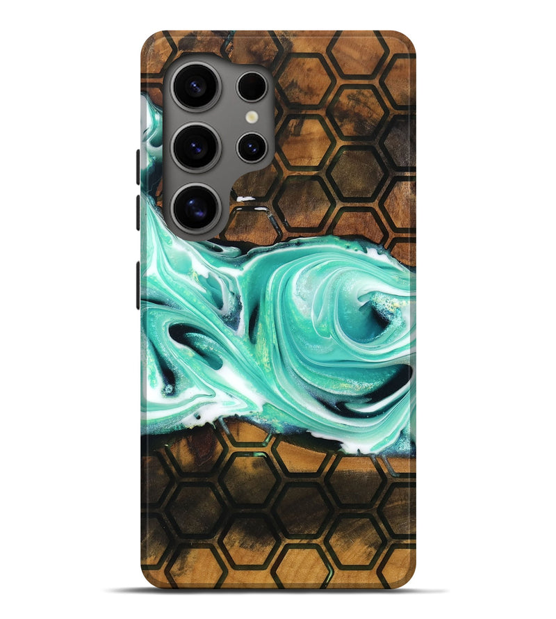 Galaxy S25 Ultra Wood Live Edge Phone Case - Bodhi (Pattern, 747577)