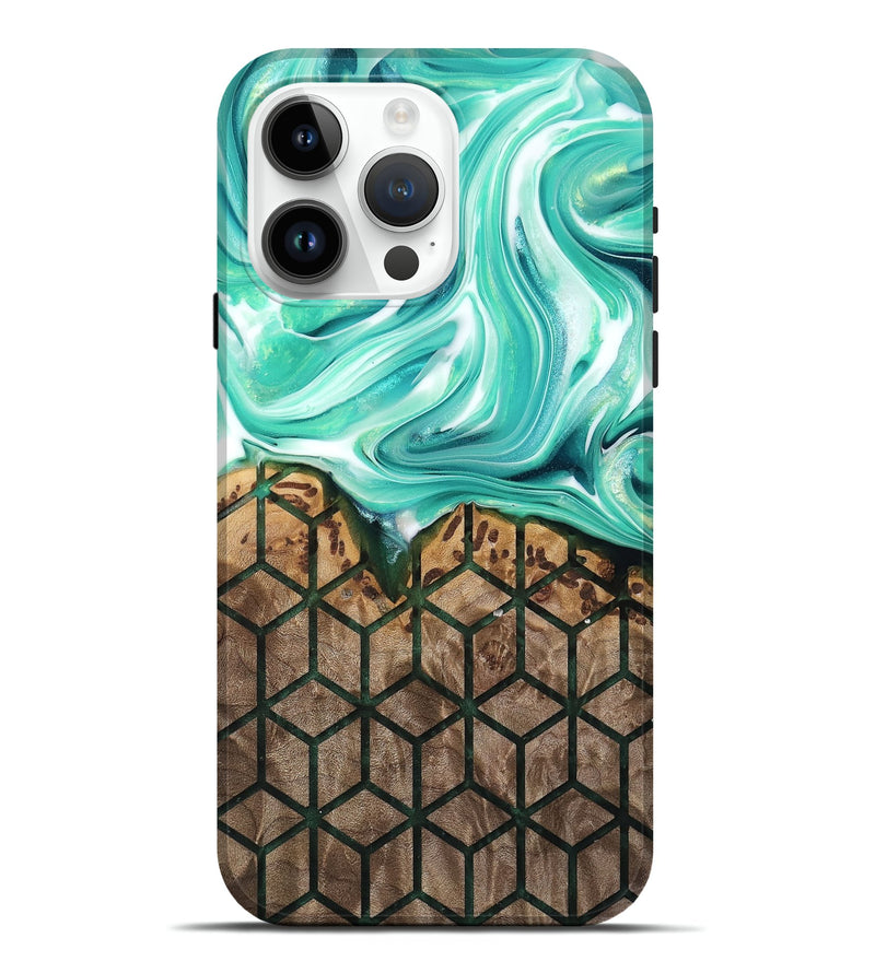iPhone 15 Pro Max Wood Live Edge Phone Case - Maia (Pattern, 747581)