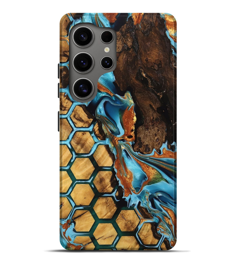 Galaxy S25 Ultra Wood Live Edge Phone Case - Hakeem (Pattern, 747587)