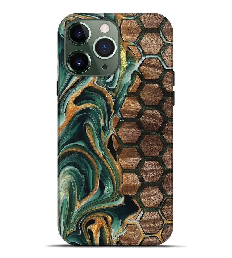 iPhone 13 Pro Max Wood Live Edge Phone Case - Nella (Pattern, 747600)