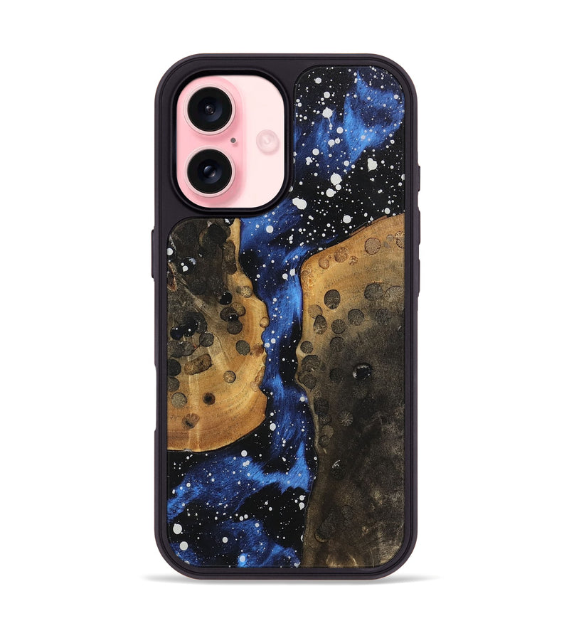 iPhone 16 Wood Phone Case - Amiyah (Cosmos, 747653)