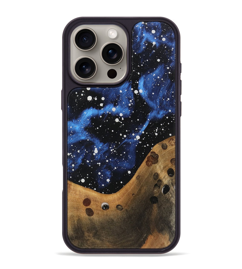 iPhone 16 Pro Max Wood Phone Case - Amy (Cosmos, 747658)