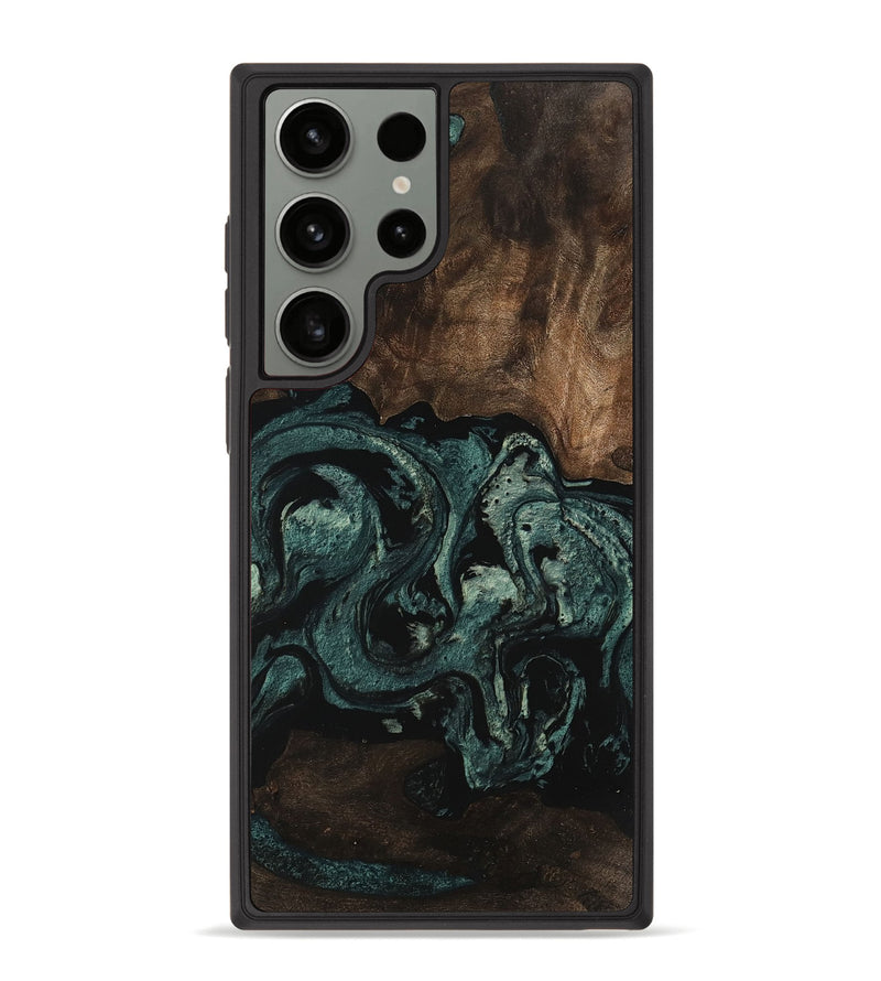 Galaxy S23 Ultra Wood Phone Case - Lochlan (Green, 747673)
