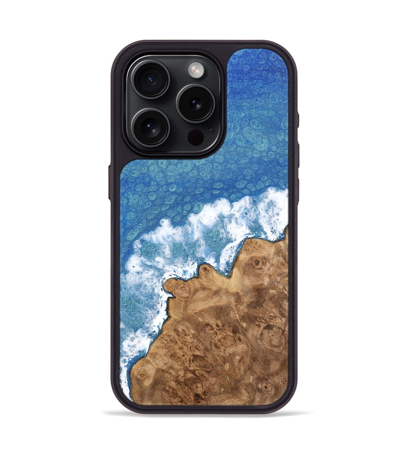 iPhone 15 Pro Wood Phone Case - Ebony (Coastal, 747716)