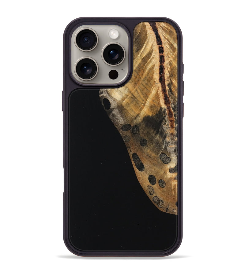 iPhone 16 Pro Max Wood Phone Case - Kadeem (Wood Burl, 747735)