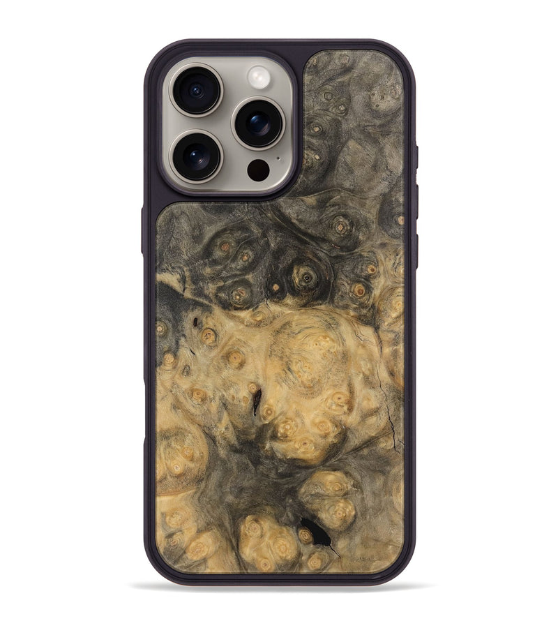 iPhone 16 Pro Max Wood Phone Case - Kenji (Wood Burl, 747736)