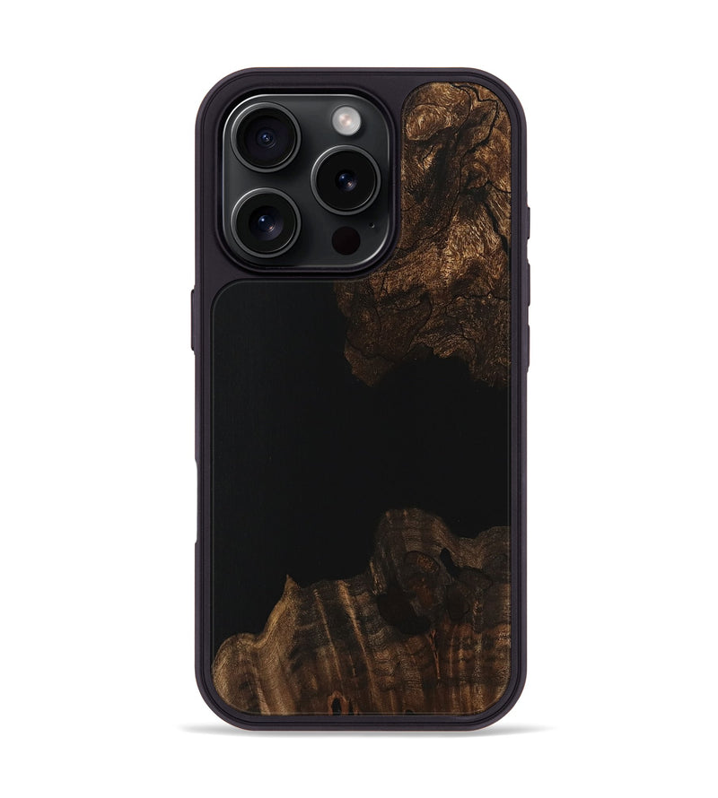 iPhone 16 Pro Wood Phone Case - Leila (Wood Burl, 747739)