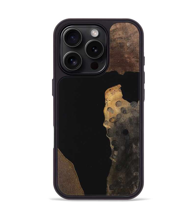 iPhone 16 Pro Wood Phone Case - Monroe (Wood Burl, 747774)
