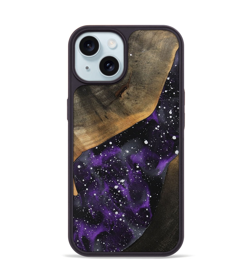 iPhone 15 Wood Phone Case - Dorothy (Cosmos, 747878)