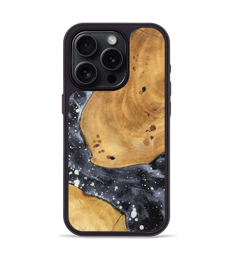 iPhone 15 Pro Wood Phone Case - Yamilex (Cosmos, 747879)