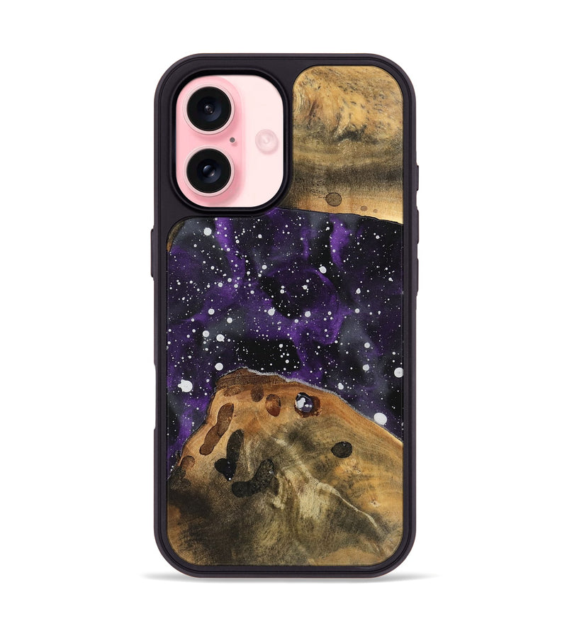 iPhone 16 Wood Phone Case - Morgan (Cosmos, 747911)