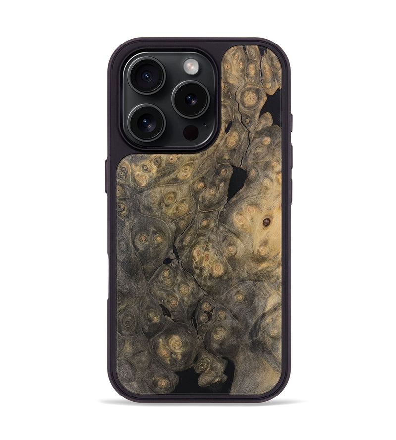 iPhone 16 Pro Wood Phone Case - Karsyn (Wood Burl, 747952)