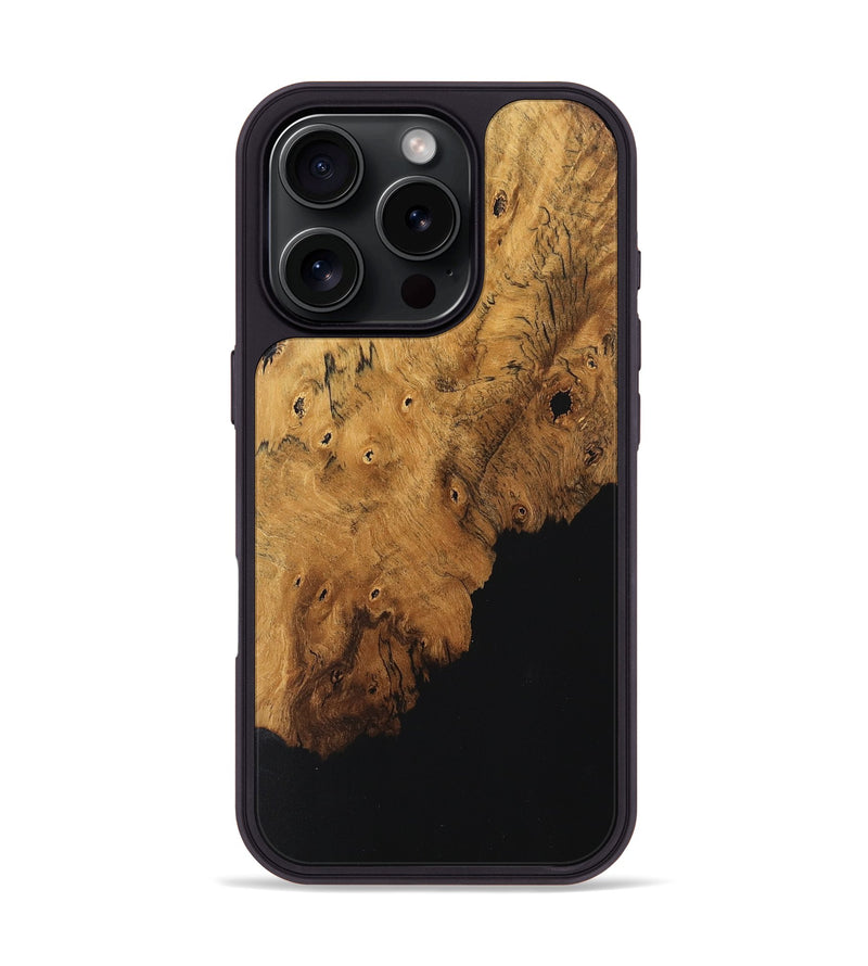 iPhone 16 Pro Wood Phone Case - Henley (Wood Burl, 747974)
