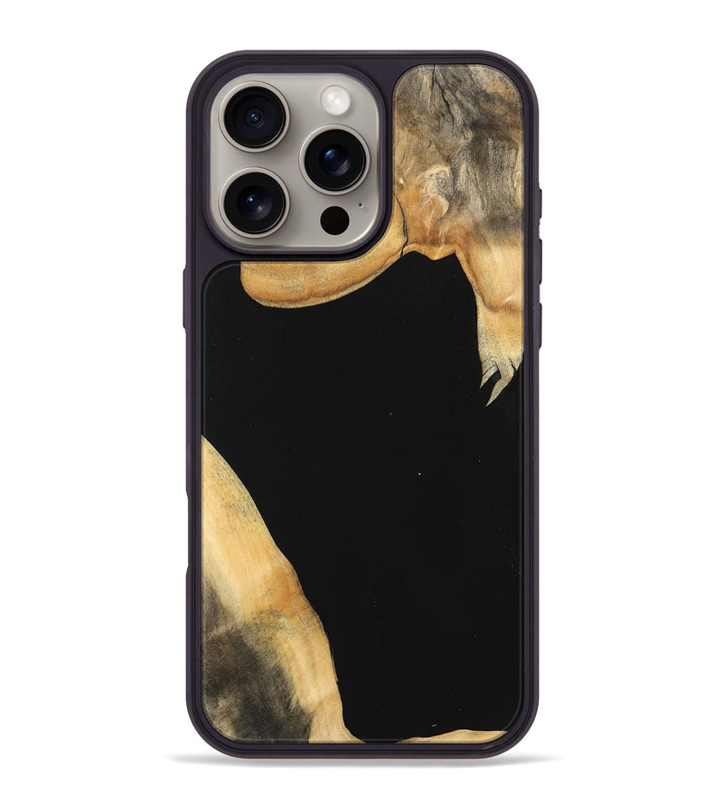 iPhone 16 Pro Max Wood Phone Case - Lizeth (Wood Burl, 747999)