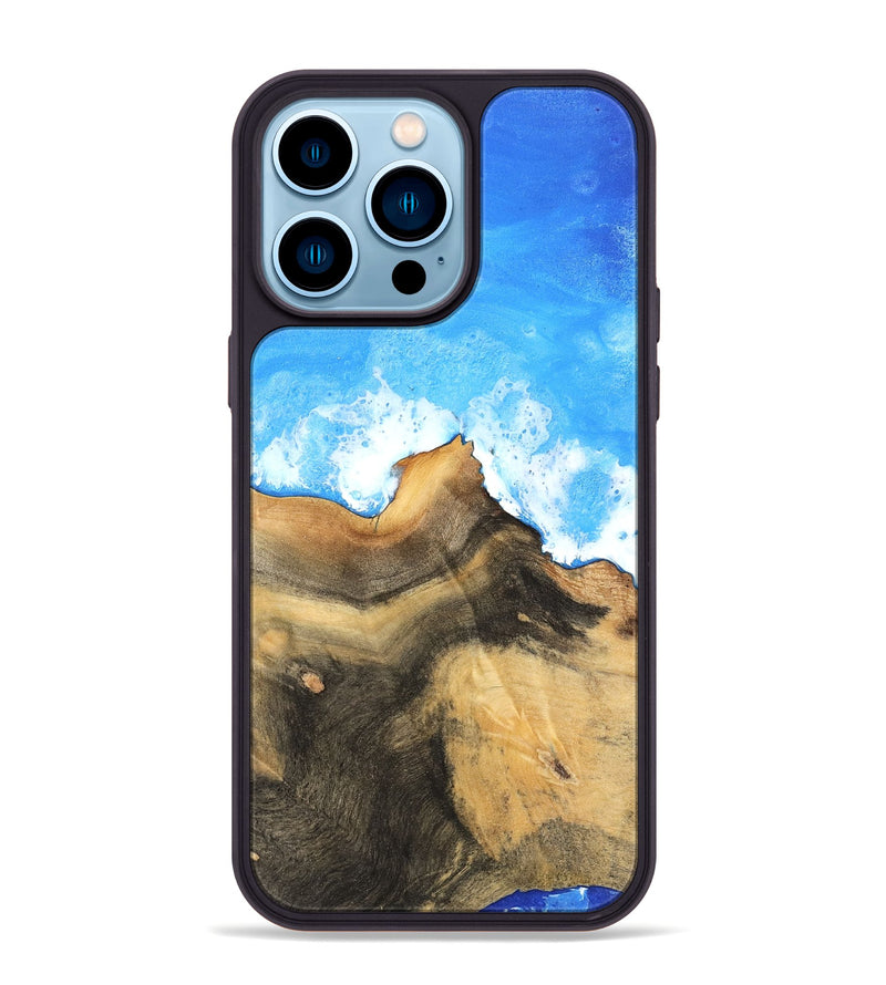 iPhone 14 Pro Max Wood Phone Case - Boaz (Coastal, 748019)