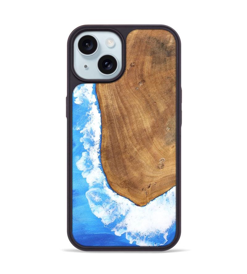 iPhone 15 Wood Phone Case - Pierre (Coastal, 748044)