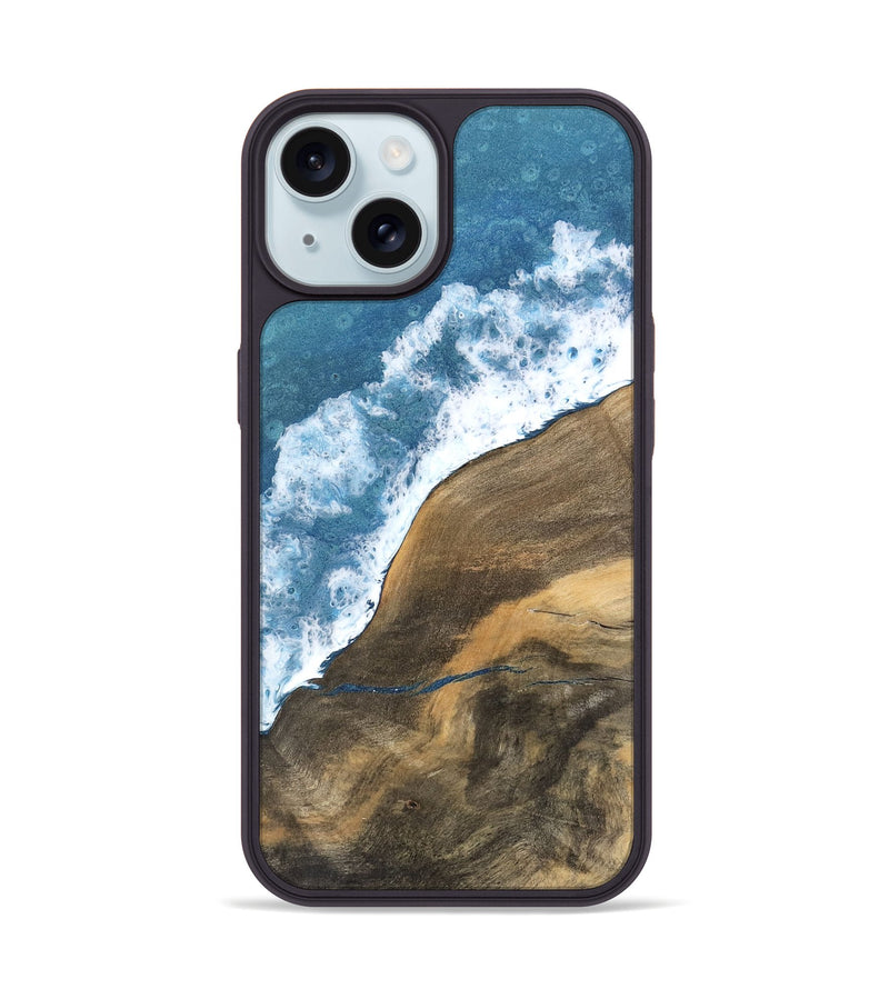 iPhone 15 Wood Phone Case - Jrue (Coastal, 748090)