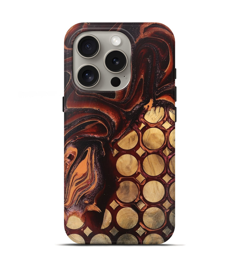 iPhone 16 Pro Wood Live Edge Phone Case - Gregory (Pattern, 748119)