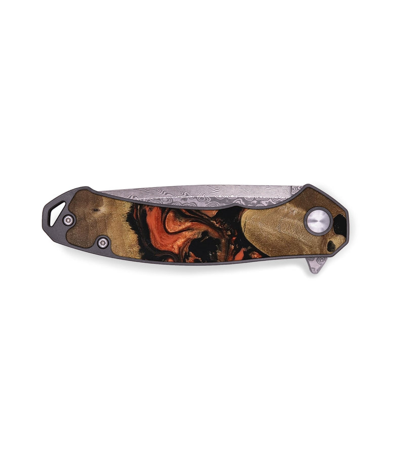 EDC Wood Pocket Knife - Lyndsay (Red, 748161)