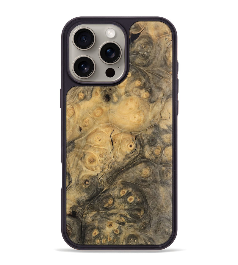 iPhone 16 Pro Max Wood Phone Case - Edsel (Wood Burl, 748227)