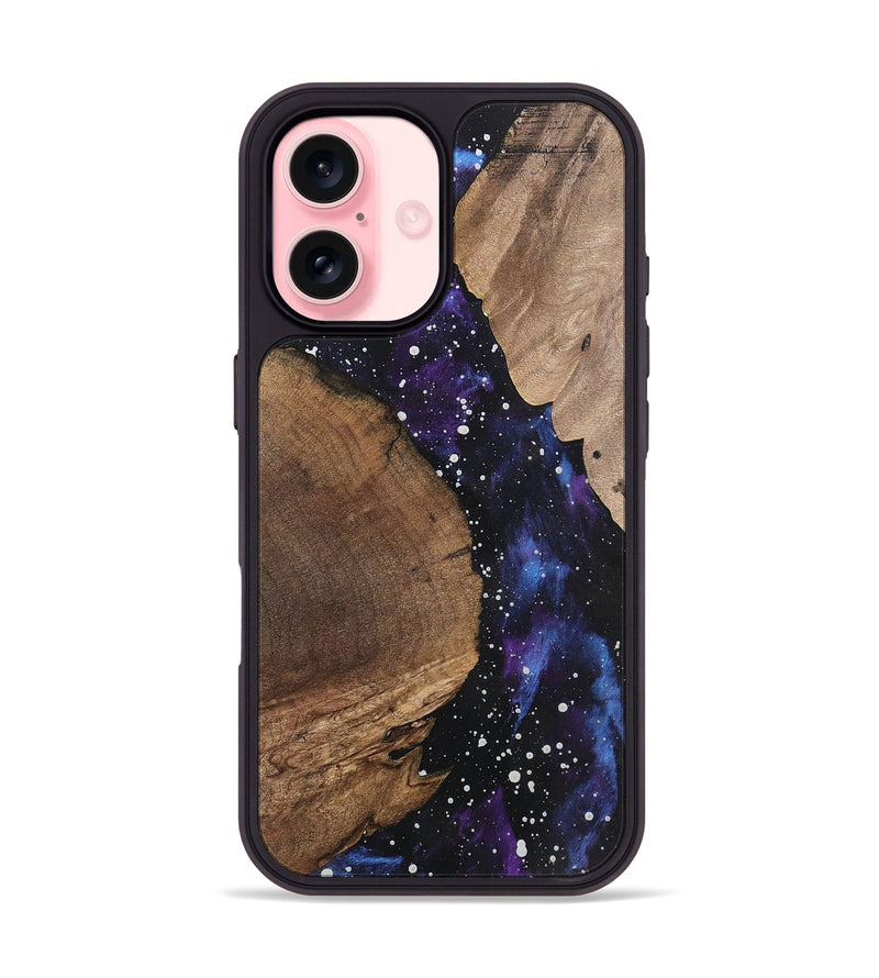 iPhone 16 Wood Phone Case - Dan (Cosmos, 748233)