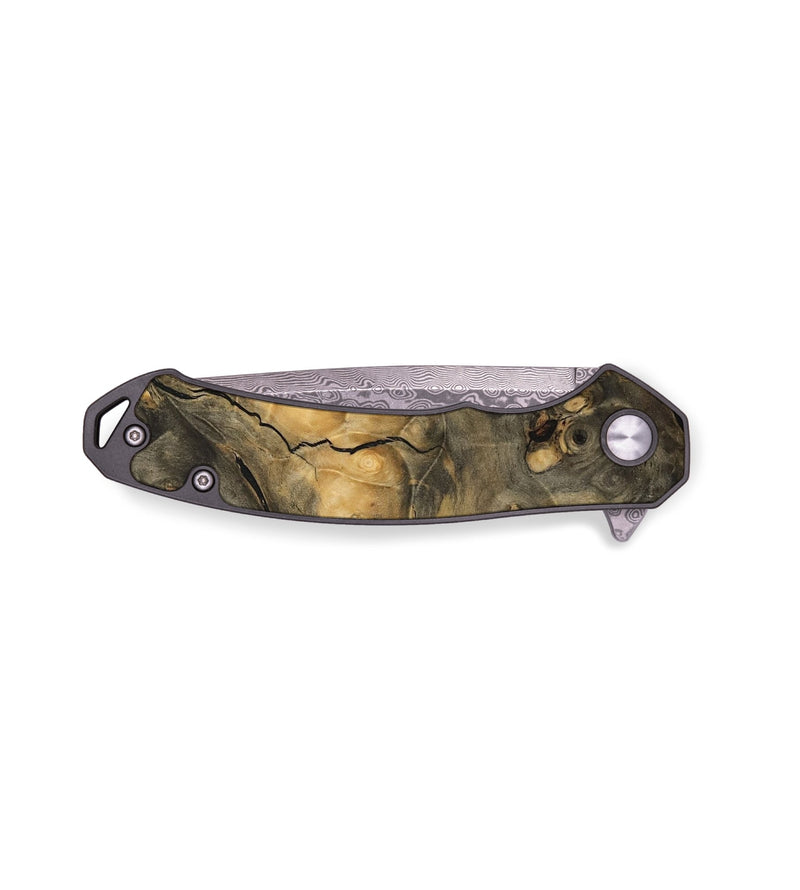 EDC Wood Pocket Knife - Cletus (Wood Burl, 748237)