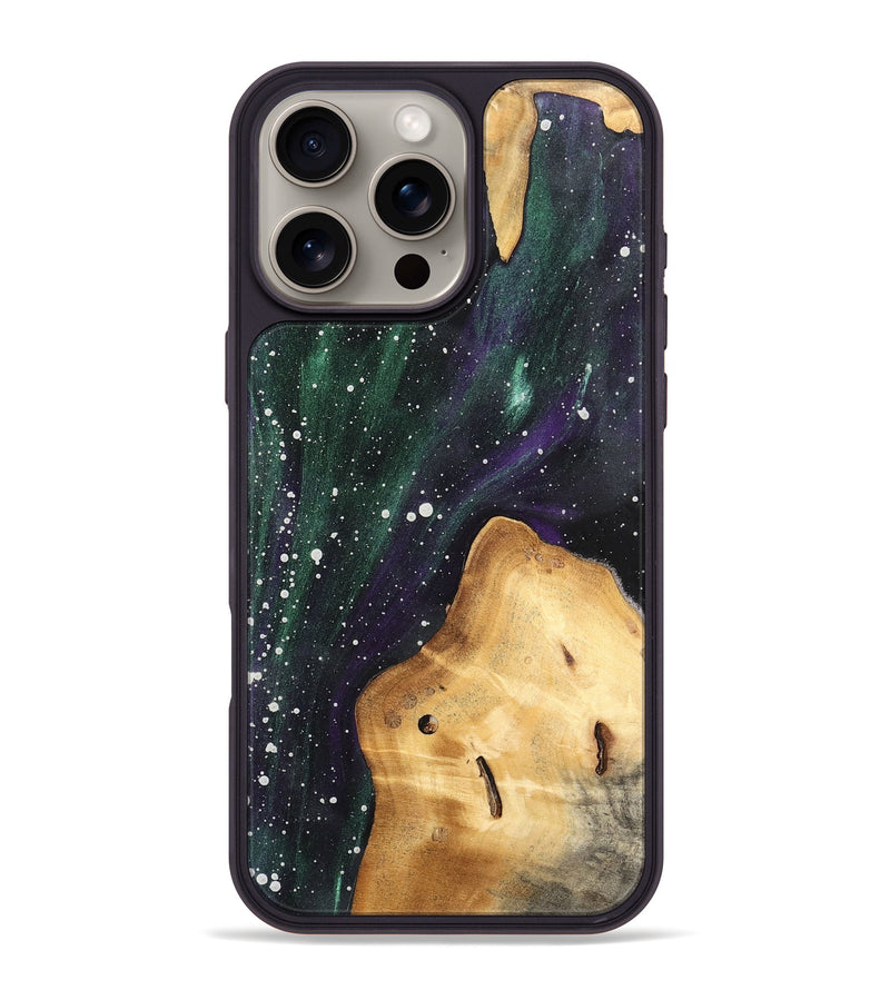 iPhone 16 Pro Max Wood Phone Case - Unique (Cosmos, 748276)