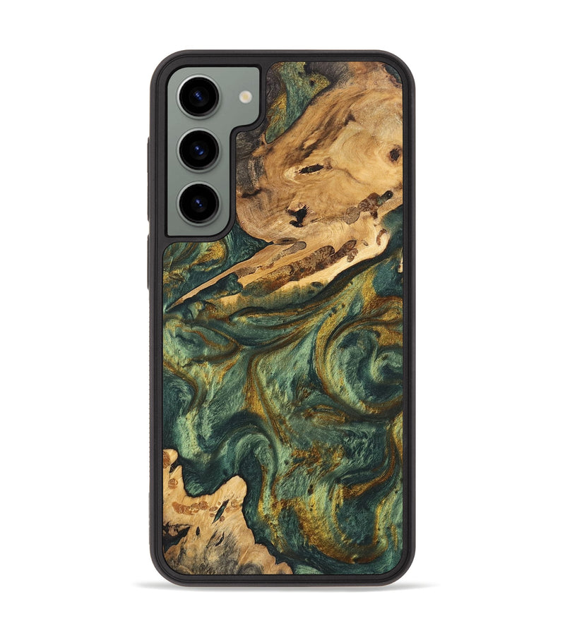 Galaxy S23 Plus Wood Phone Case - Ruben (Green, 748296)