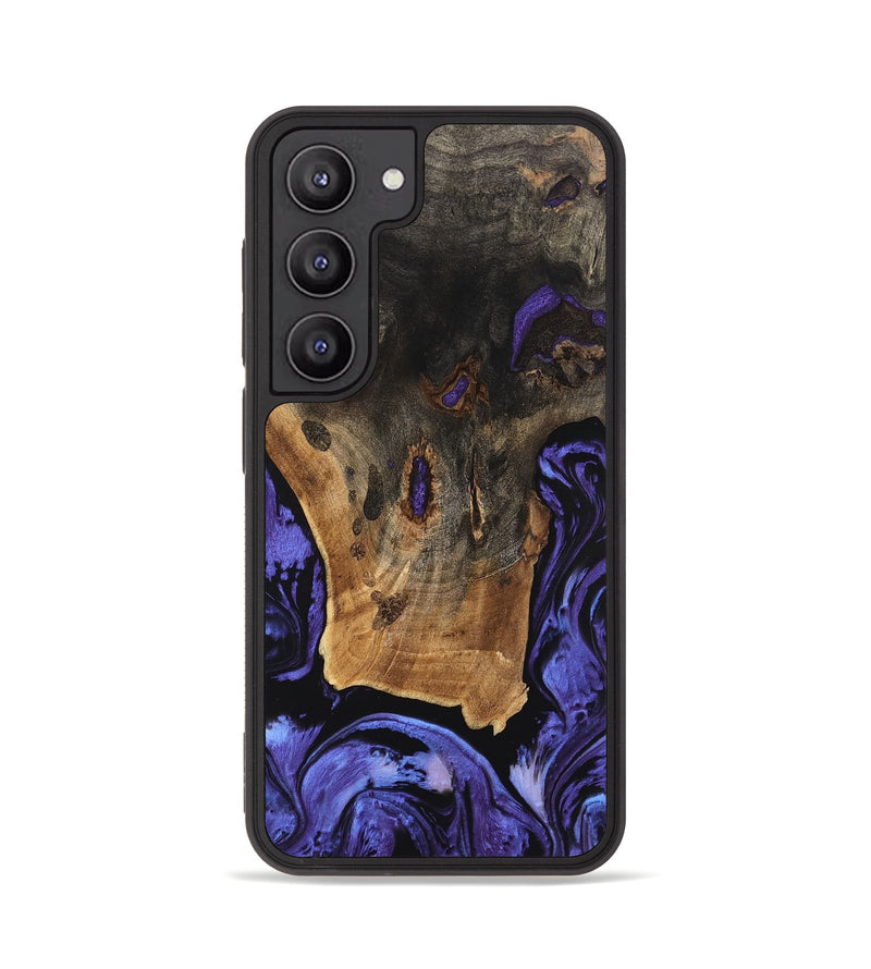 Galaxy S23 Wood Phone Case - Isom (Purple, 748318)