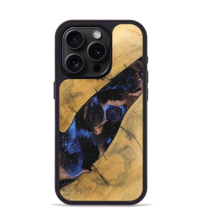 iPhone 15 Pro Wood Phone Case - Krew (Cosmos, 748333)
