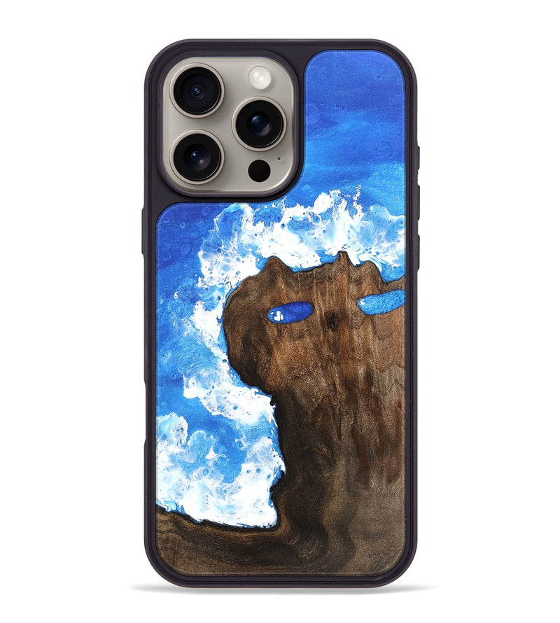 iPhone 16 Pro Max Wood Phone Case - Mazie (Coastal, 748363)