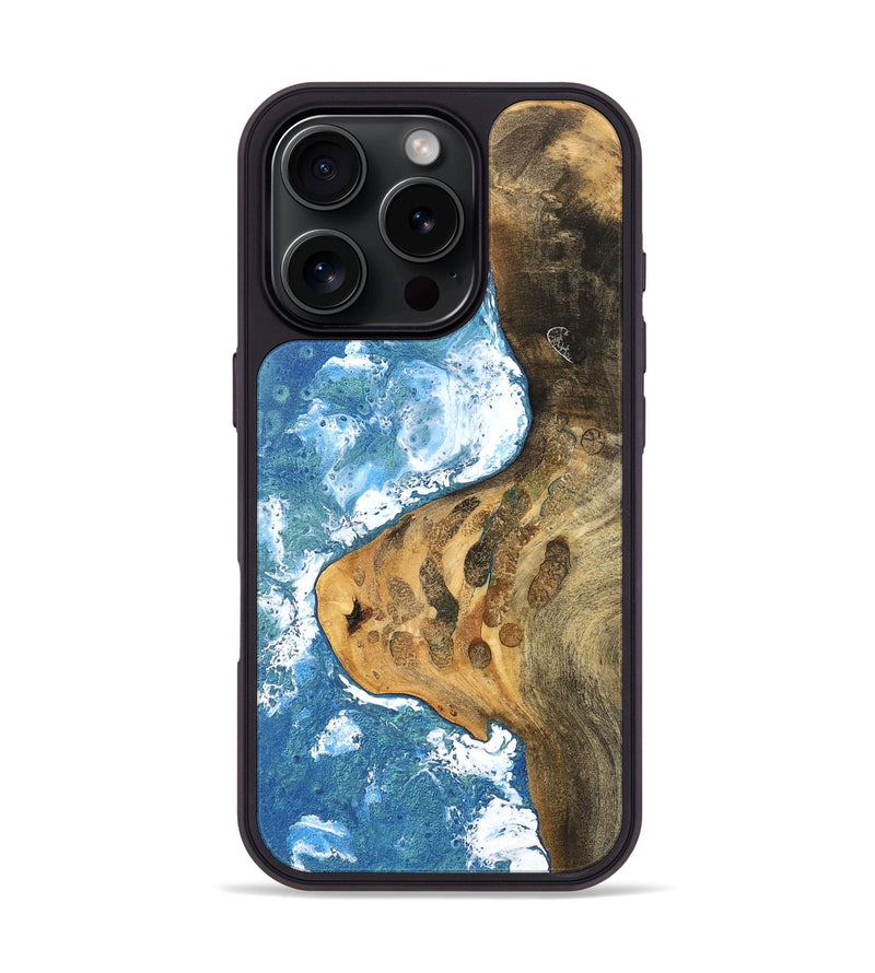 iPhone 16 Pro Wood Phone Case - Corey (Coastal, 748387)