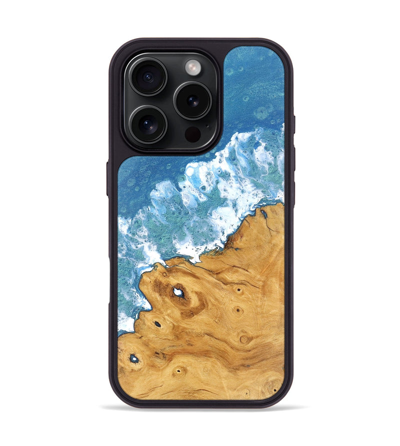 iPhone 16 Pro Wood Phone Case - Glenna (Coastal, 748400)
