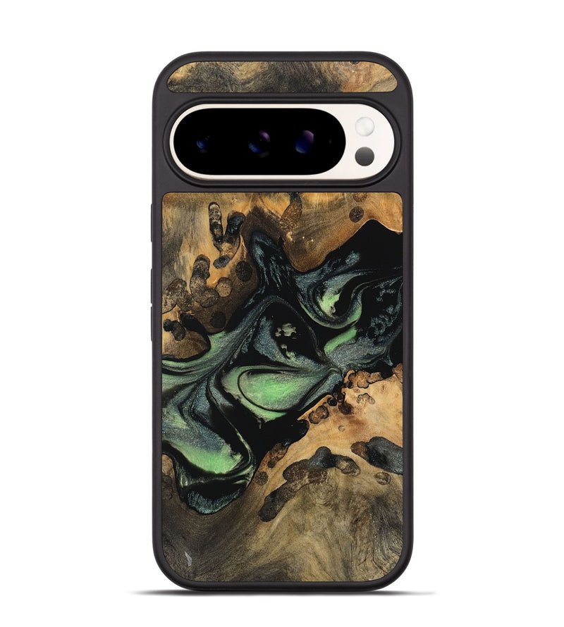Pixel 9 Wood Phone Case - Dale (Green, 748464)