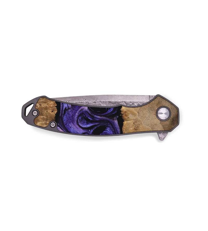 EDC Wood Pocket Knife - Bette (Purple, 748480)