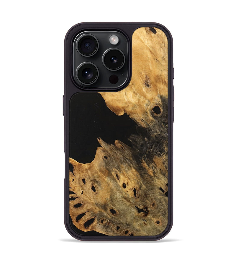 iPhone 16 Pro Wood Phone Case - Sarahi (Wood Burl, 748564)